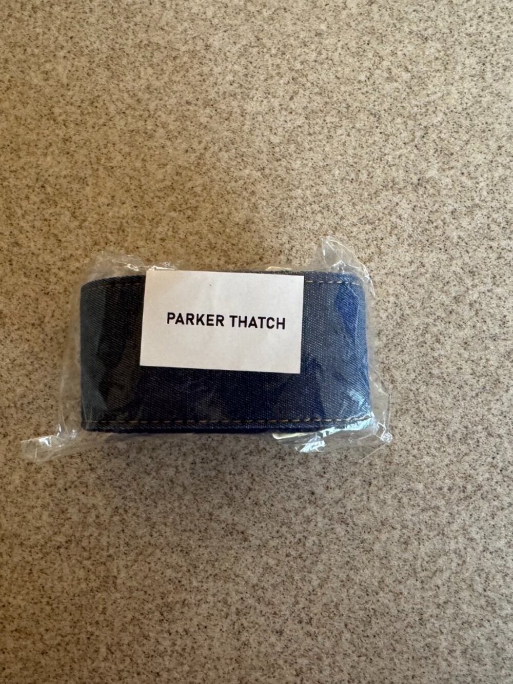 NWT Parker Thatch Adjustable Crossbody Strap - Denim - Picture 2 of 2